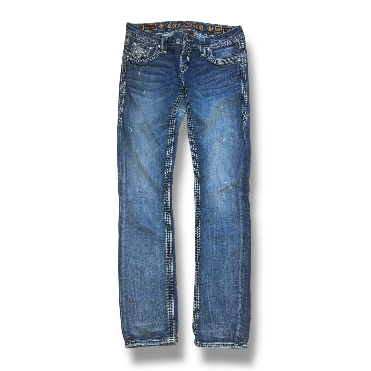 Rock Revival Y2K ripped denim jeans