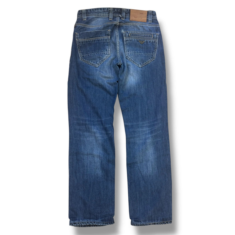 Sourced limited accessories and clothes Armani Trademark vintage denim jeans – Secondhand Streetwear
