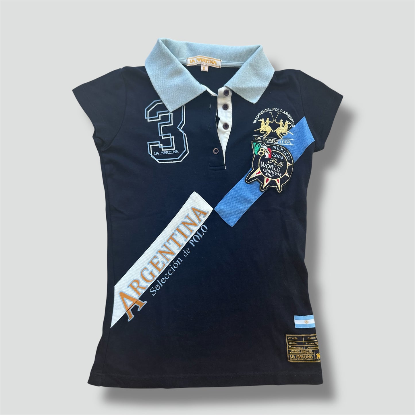 La Martina 8th World Champion Argentina womens polo