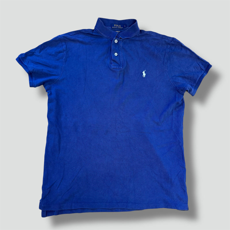 Sourced limited accessories and clothes Polo Ralph Lauren vintage blue polo – Secondhand Streetwear