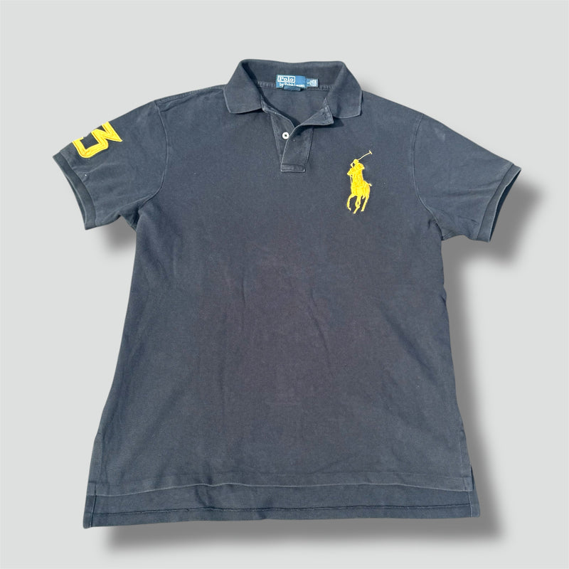 Sourced limited accessories and clothes Polo Ralph Lauren big pony black poloshirt – Secondhand Streetwear