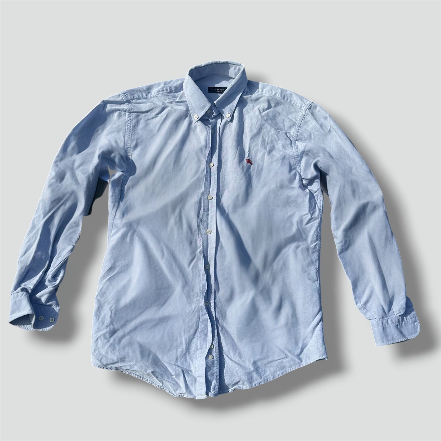 Chemise Burberry London skyblue vintage shirt