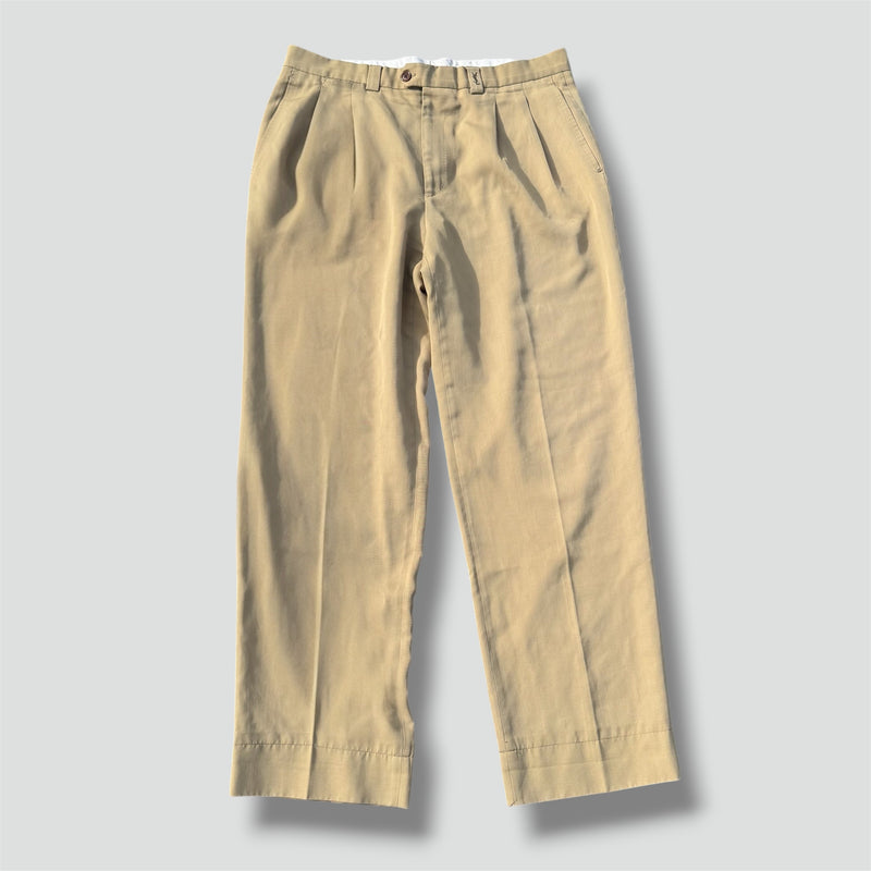 Sourced limited accessories and clothes Yves Saint Laurent vintage loose chinos – Secondhand Streetwear