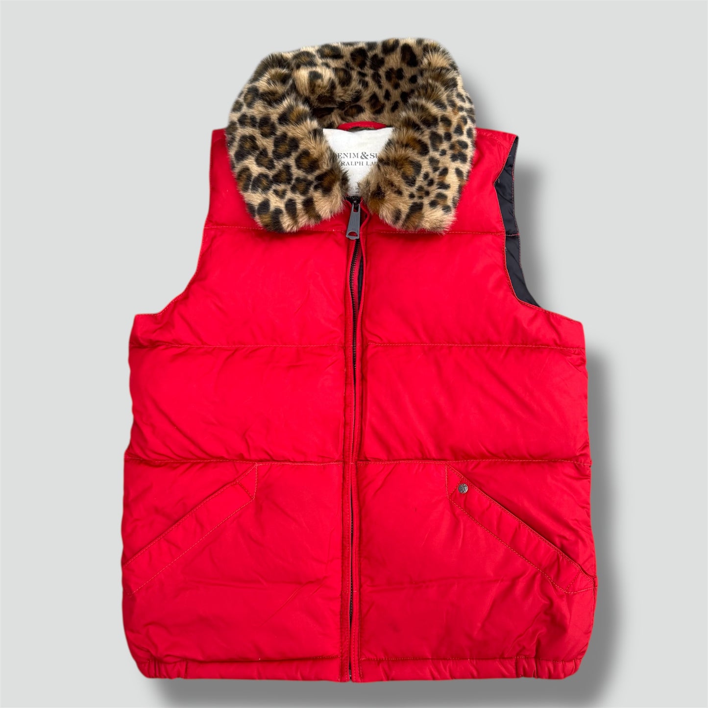 Denim & Supply Ralph Lauren red vest