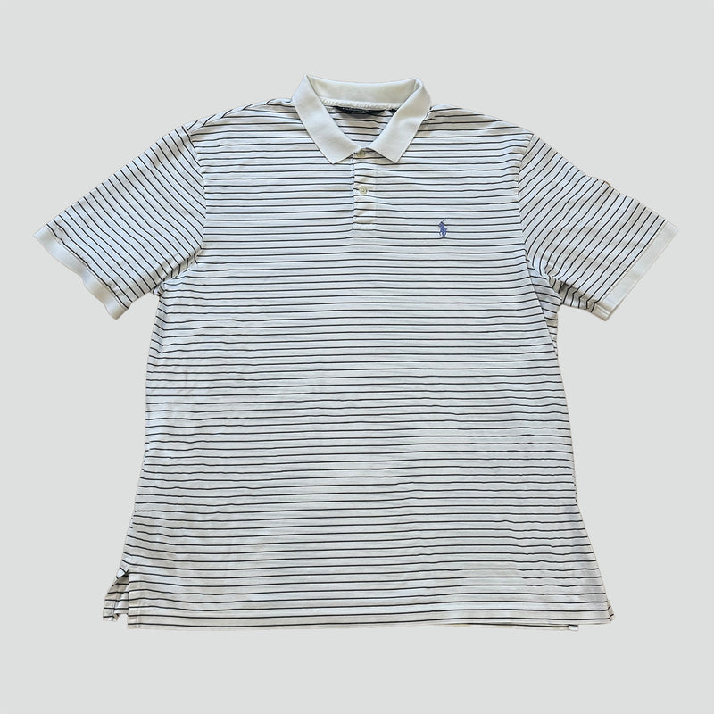 Sourced limited accessories and clothes Ralph Lauren striped polo – Secondhand Streetwear