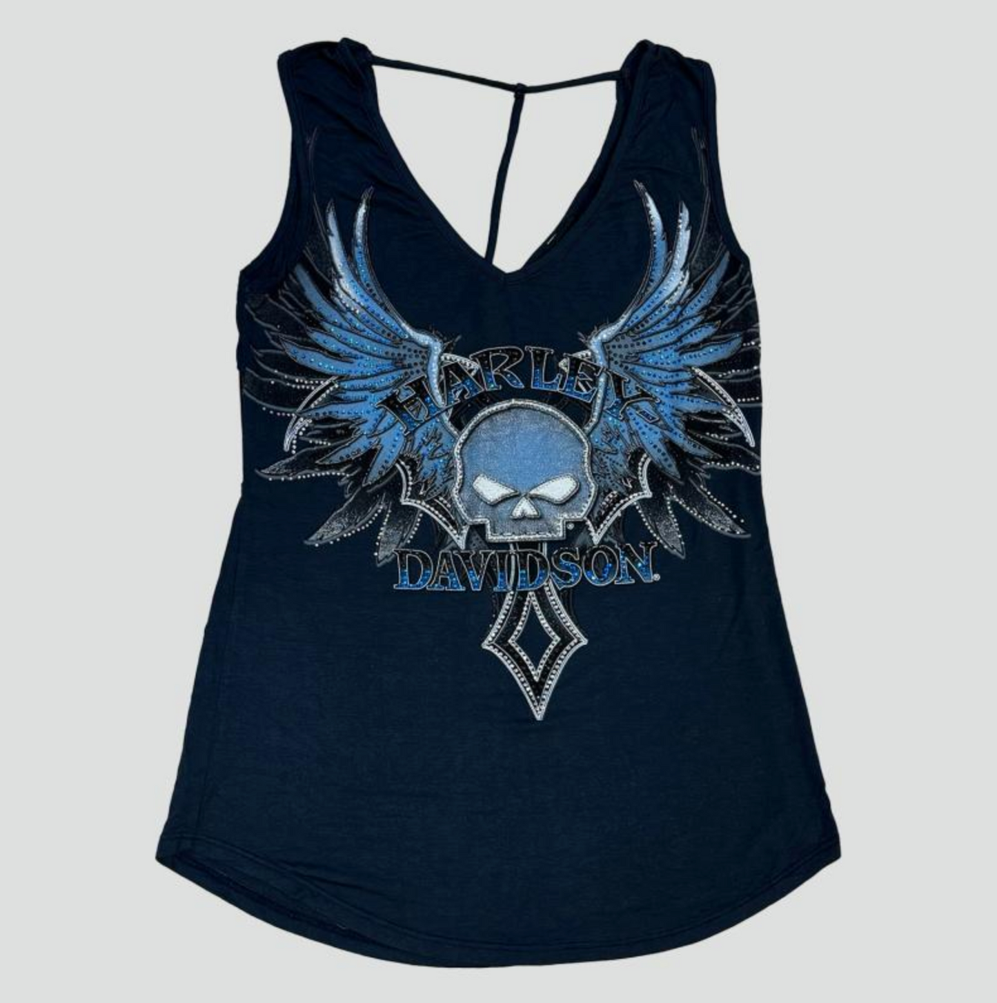 Harley Davidson skull tee