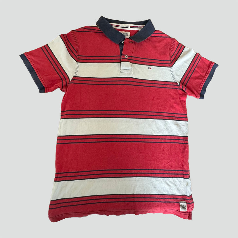 Mein Shop Tommy Hilfiger striped polo – Secondhand Streetwear