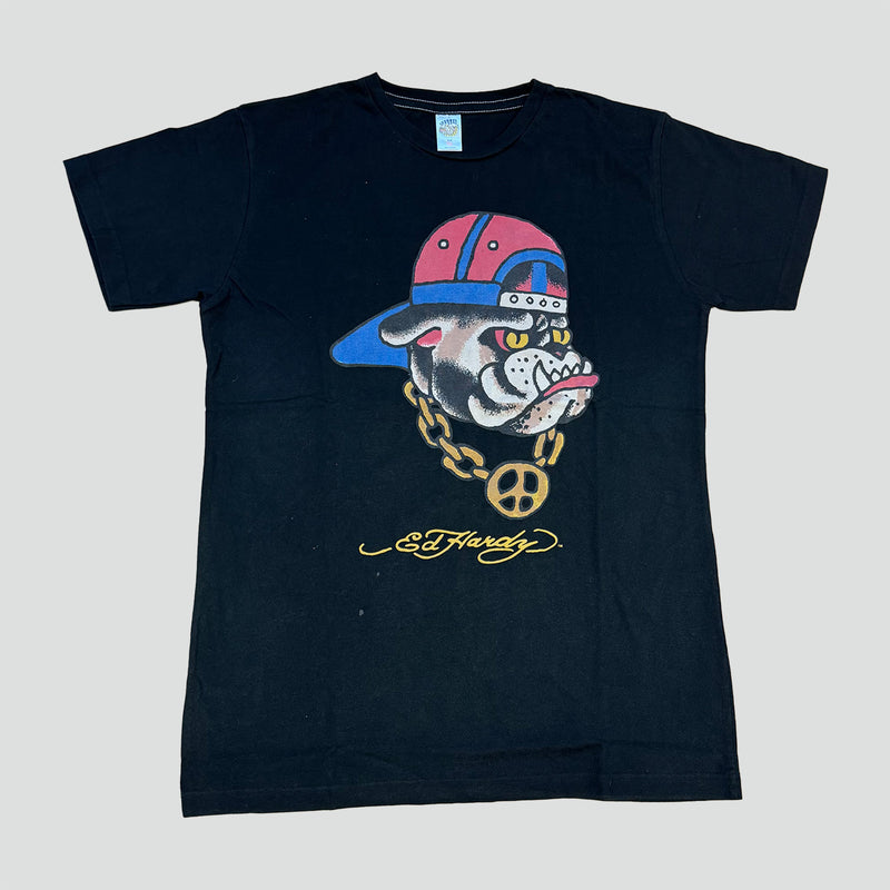 Sourced limited accessories and clothes Ed Hardy vintage bulldog t-shirt – Secondhand Streetwear