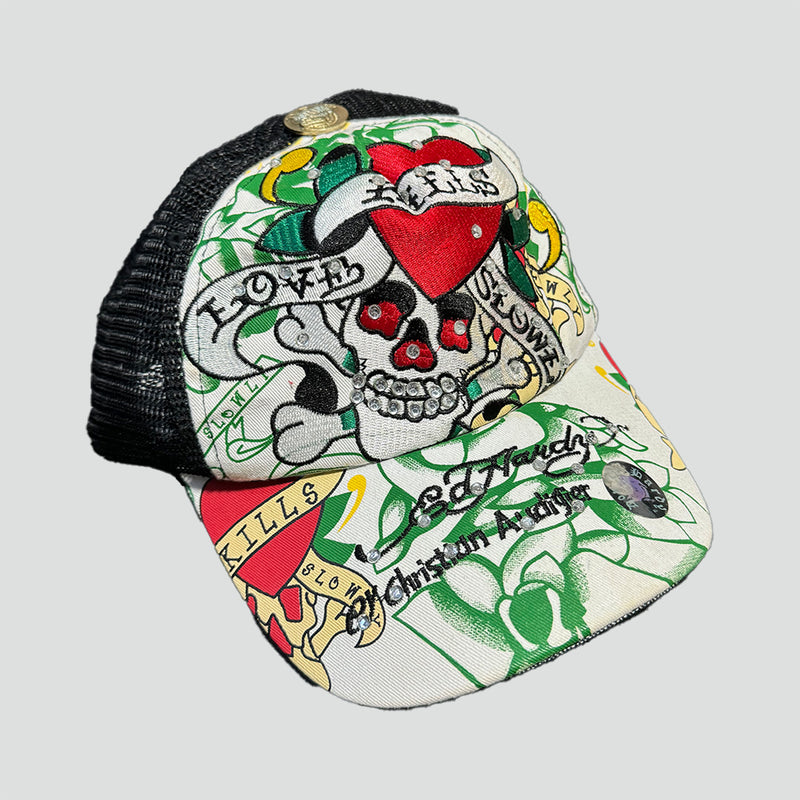 Sourced limited accessories and clothes Ed Hardy cap – Secondhand Streetwear