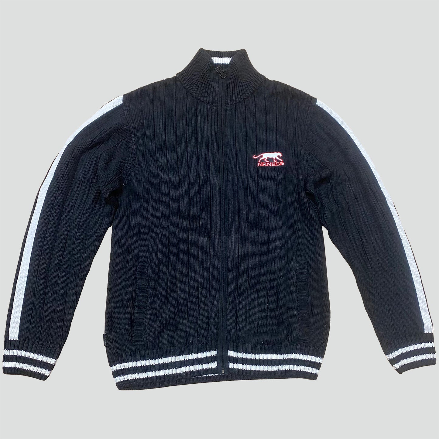 Ainress knitted zip-up