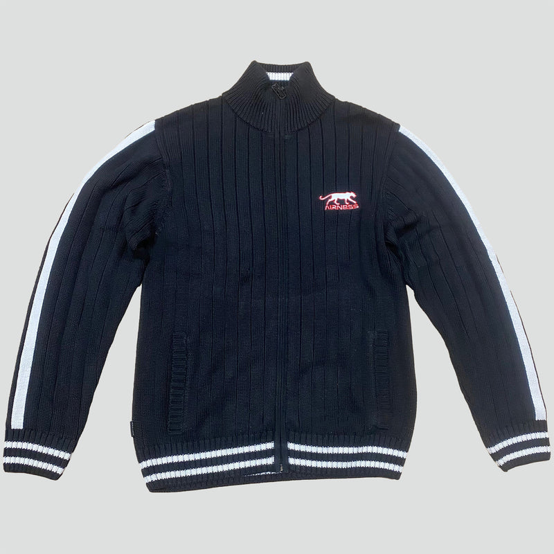 Sourced limited accessories and clothes Ainress knitted zip-up – Secondhand Streetwear