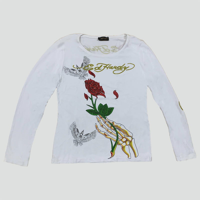 Sourced limited accessories and clothes Ed Hardy long-sleeve shirt – Secondhand Streetwear
