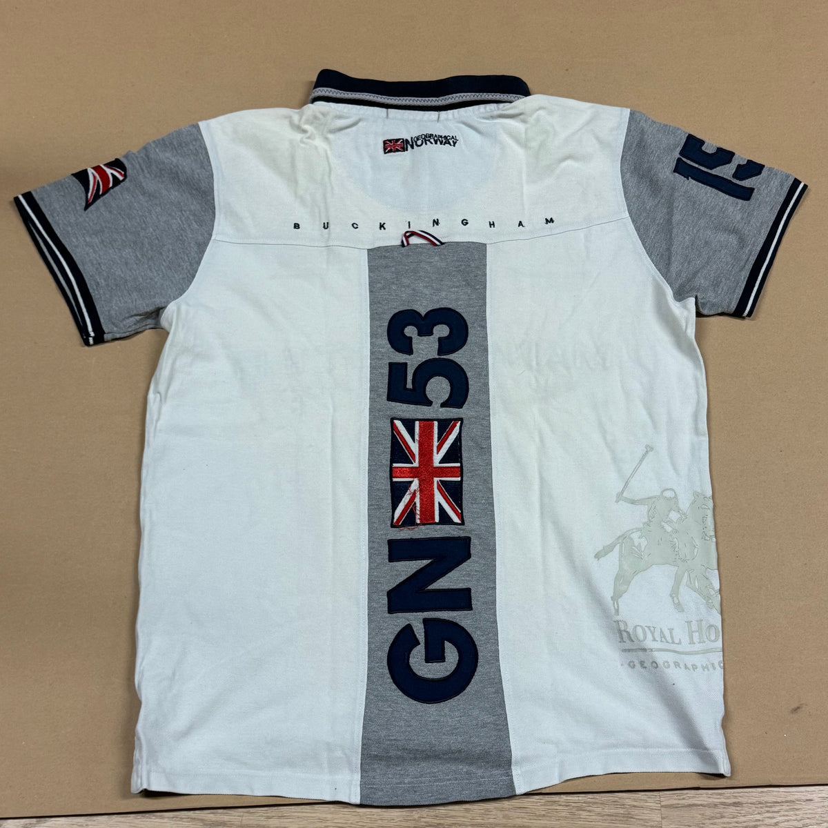 Geographical Norway Manchester polo – Close-up 5