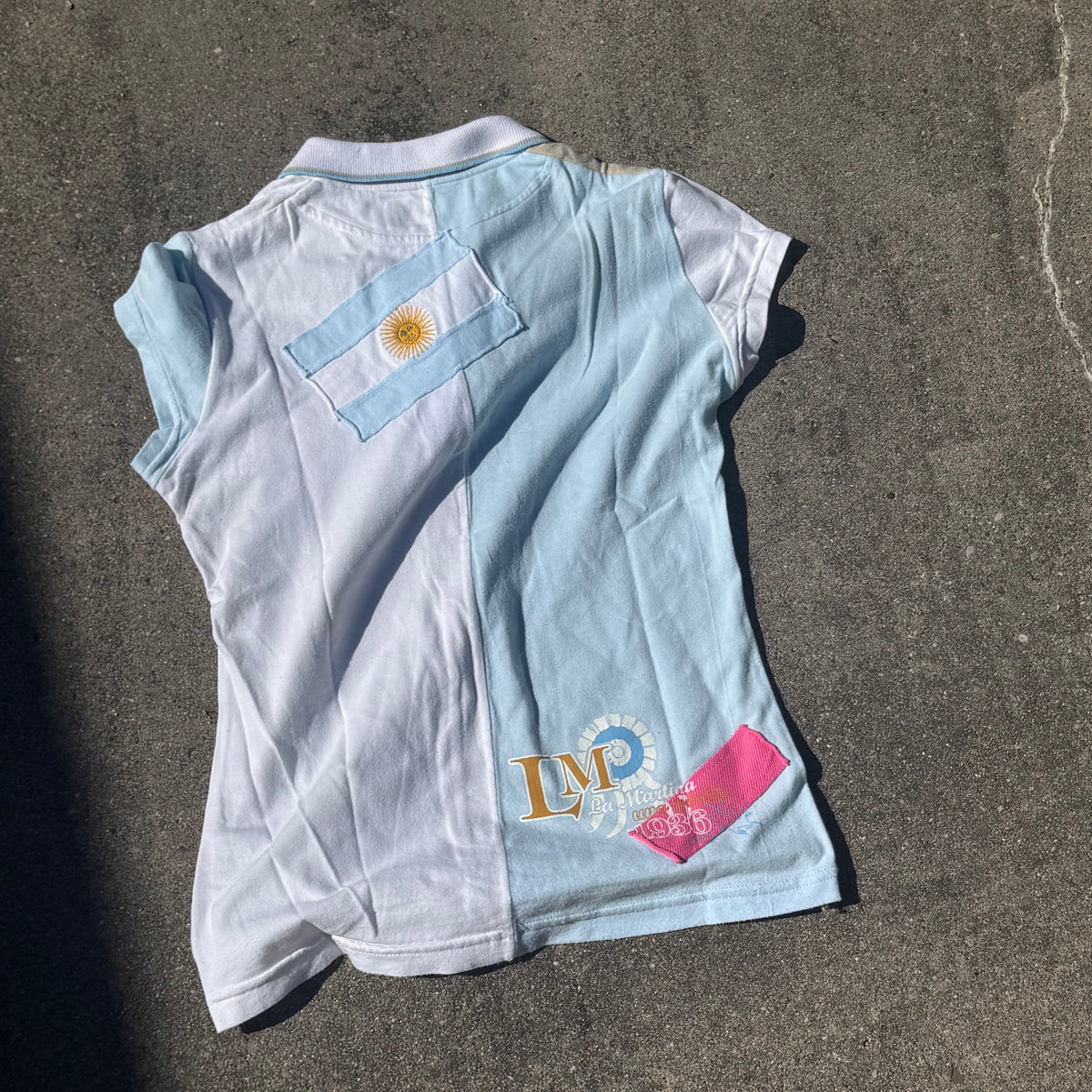 La Martina 1942 women's summer polo shirt – Close-up 3