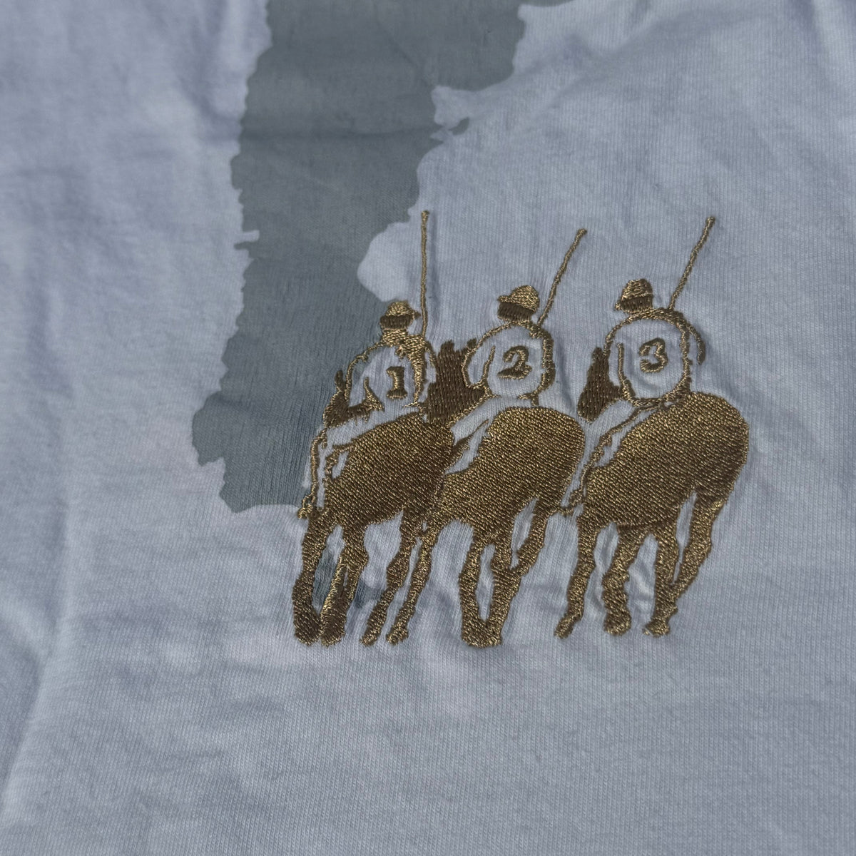 La Martina Argentina white poloshirt – Close-up 5