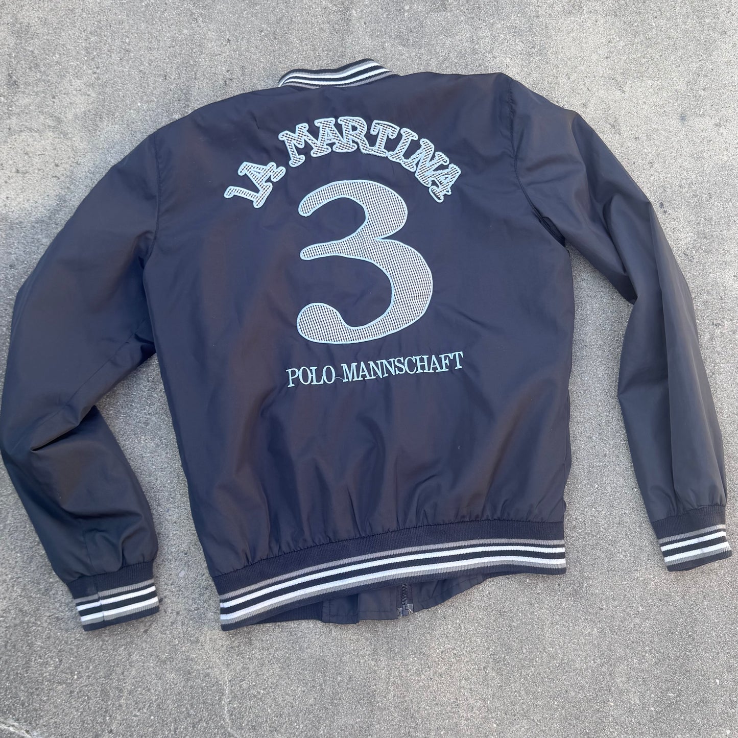 La Martina Porsche 2010 black track jacket – Close-up 5