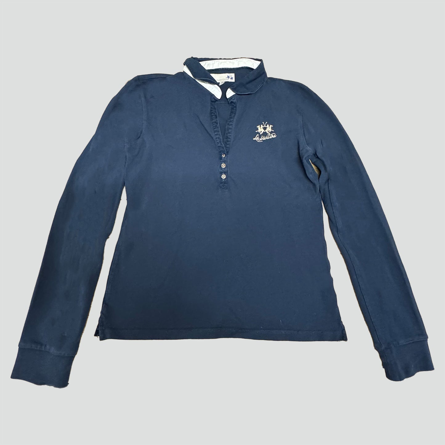 La Martina long-sleeve polo