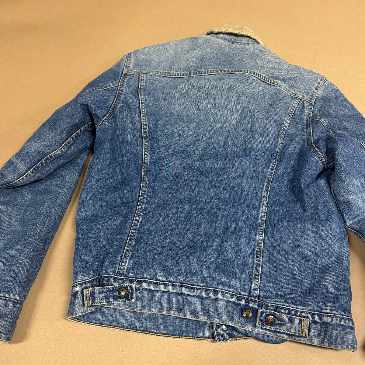 Levi Strauss vintage puffered denim jacket – Close-up 6