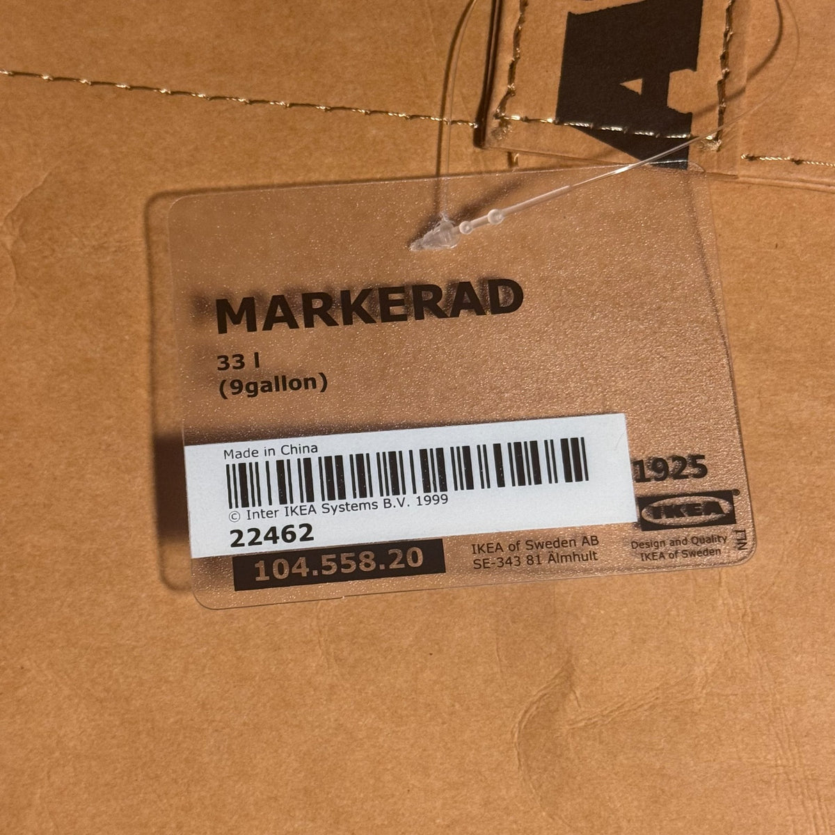 Virgil Abloh x IKEA MARKERAD Medium Bag