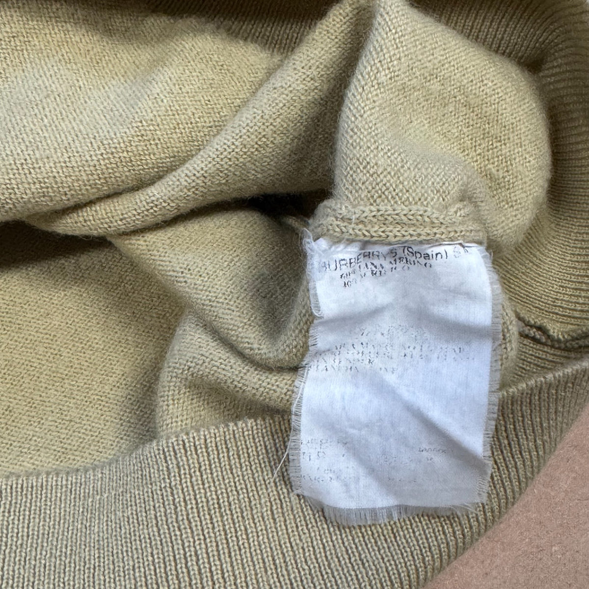 Burberry's of London vintage lambswool sweatshirt