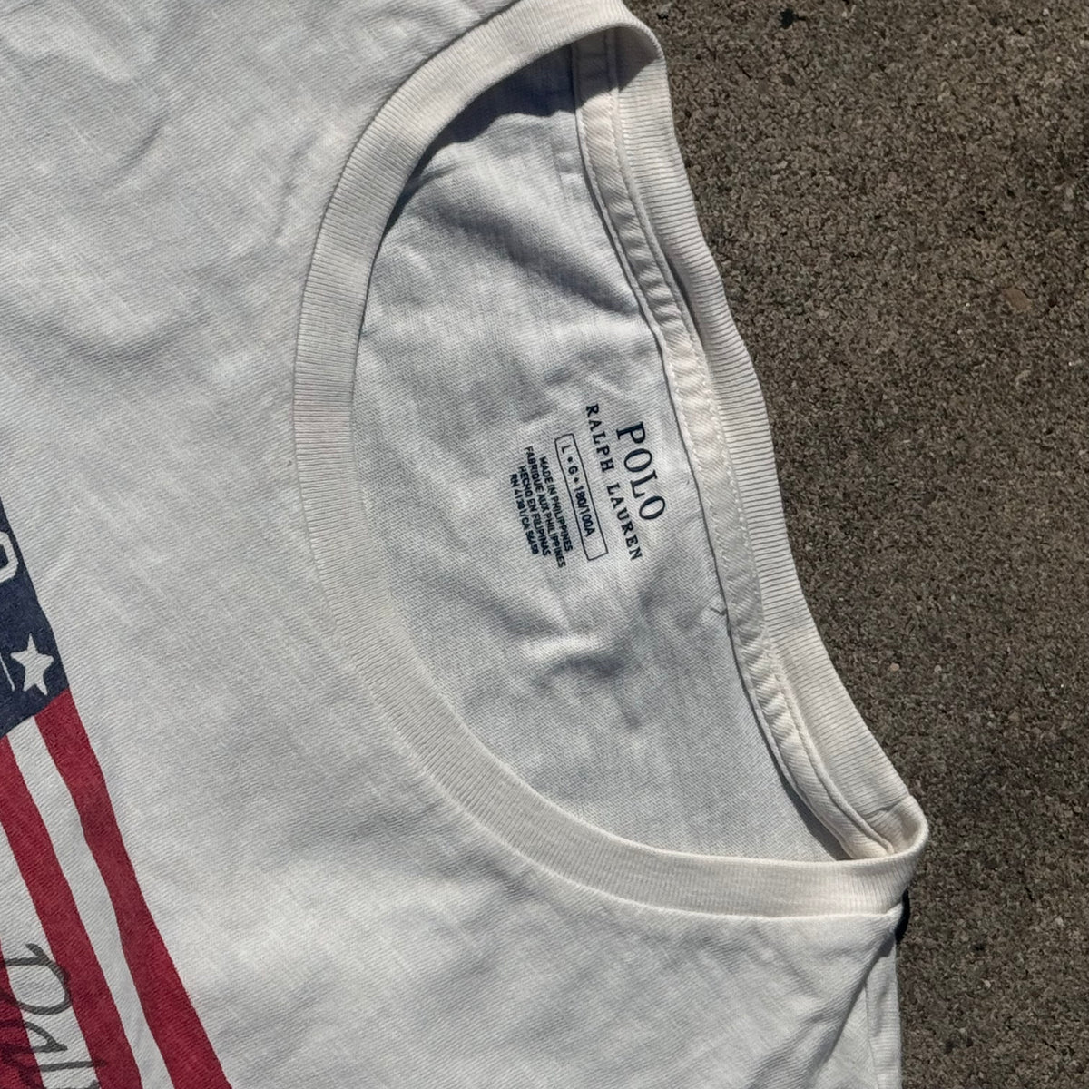 Polo Jeans Ralph Lauren USA graphic T-shirt – Close-up 2