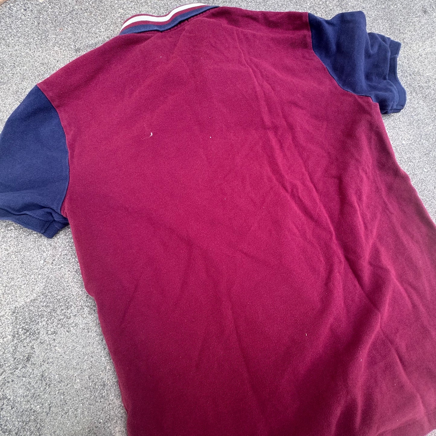 Polo Ralph Lauren burgundy Big Pony poloshirt – Close-up 4