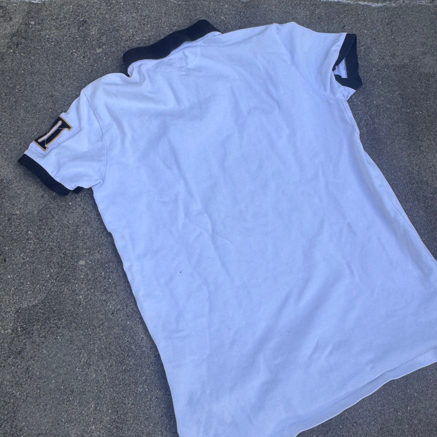 Polo Ralph Lauren Snow Challenge white poloshirt – Close-up 4