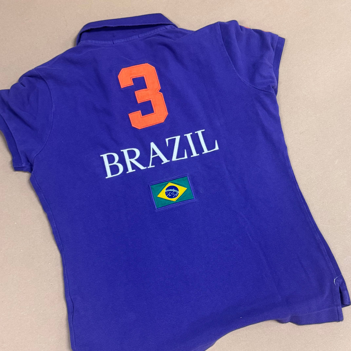 Ralph Lauren Brazil vintage polo – Close-up 3
