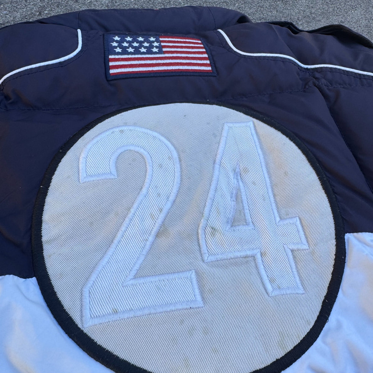 Ralph Lauren Racing USA vintage puffer vest – Close-up 5