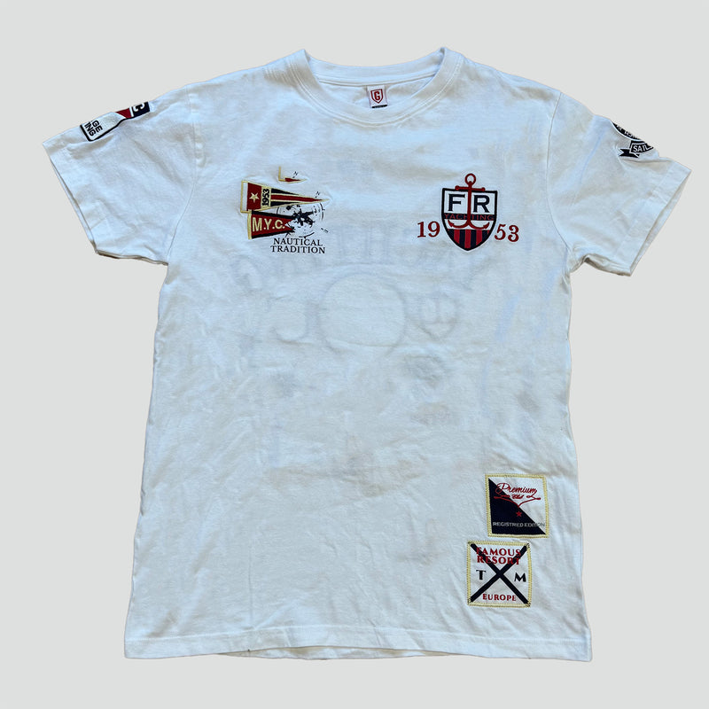 Sourced limited accessories and clothes Nautica Tradition Yachting Club t-shirt – Secondhand Streetwear