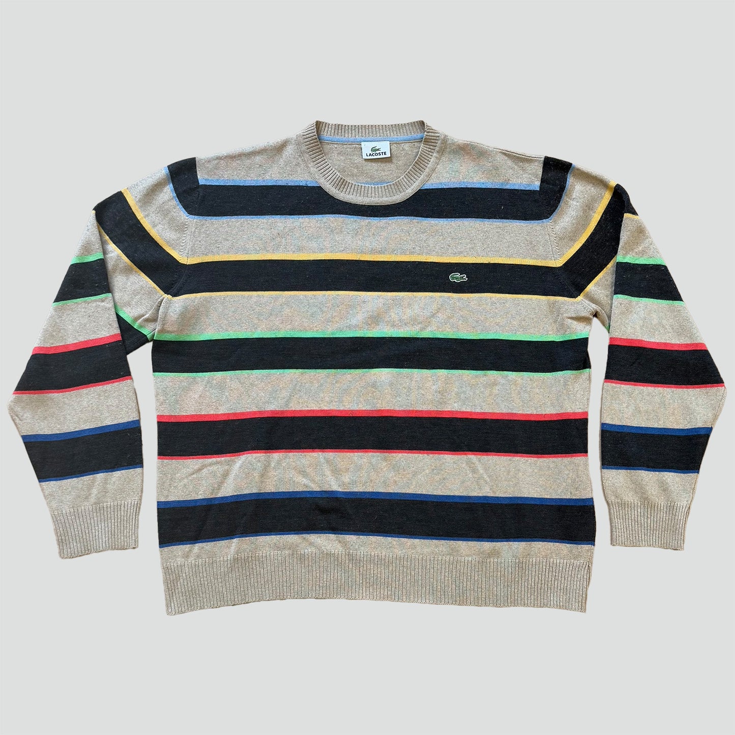 Lacoste striped sweatshirt