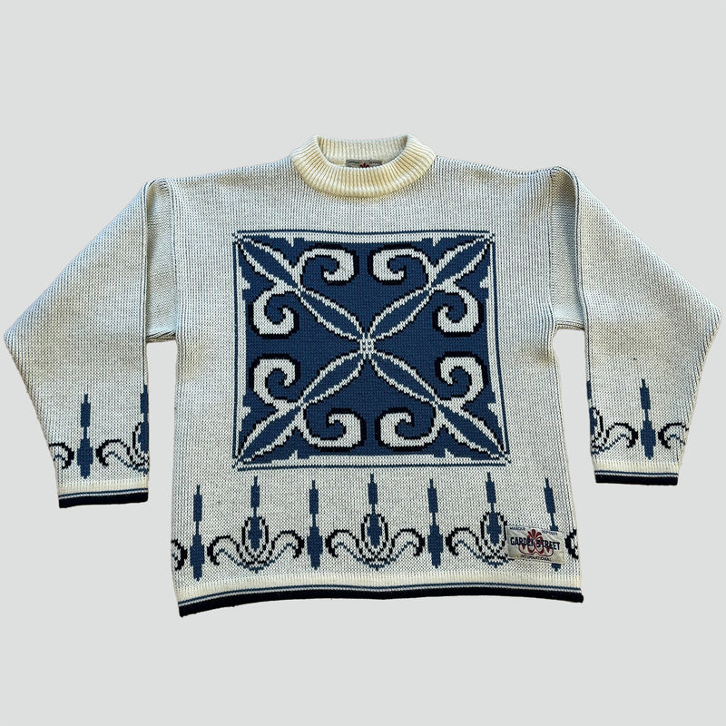 Sourced limited accessories and clothes Vintage knitted Garden Street sweatshirt – Secondhand Streetwear