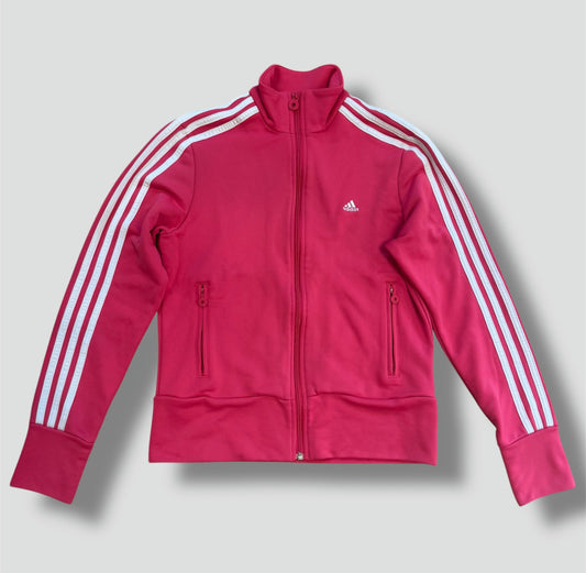 Adidas retro vintage pink track jacket