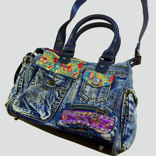 Desigual vintage Y2K jeans handbag