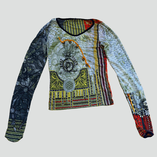 Save the Queen vintage graphic longsleeve