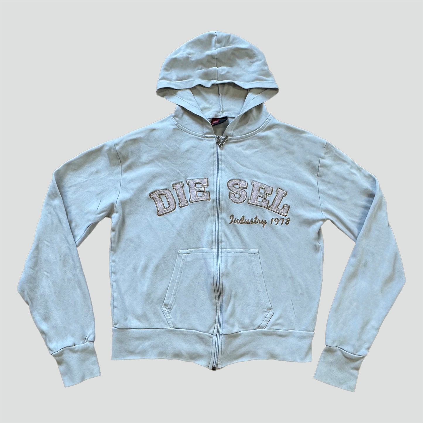 Diesel zipped hoodie
