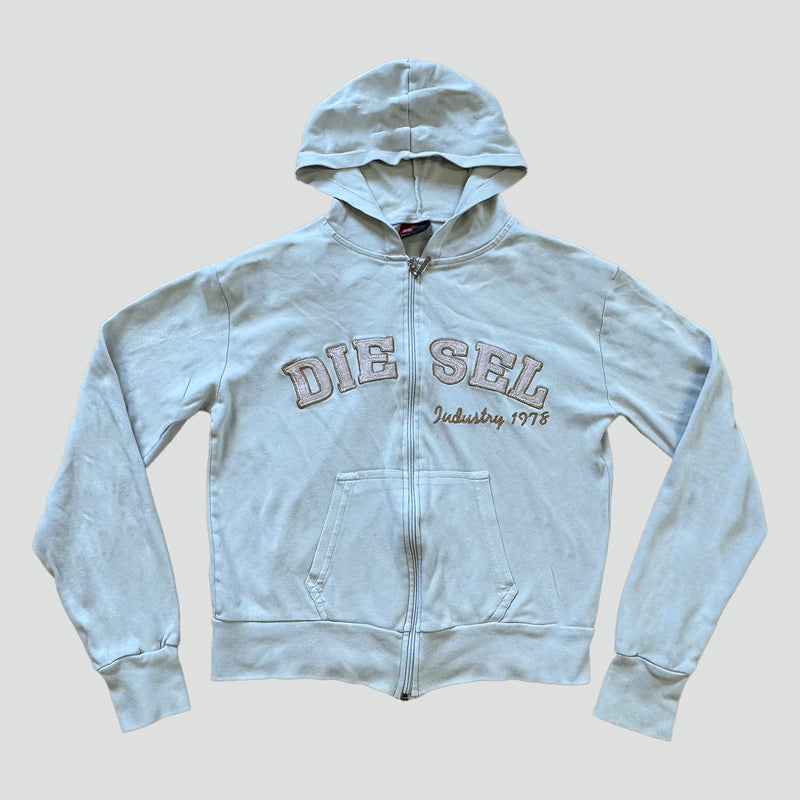 Sourced limited accessories and clothes Diesel zipped hoodie – Secondhand Streetwear