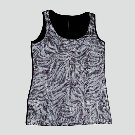 Vintage Y2K glitter tank top