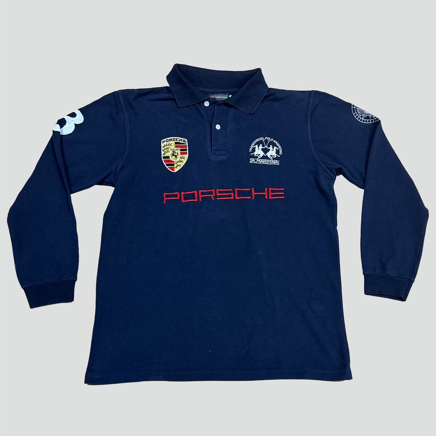 La Martina Porsche long-sleeve polo