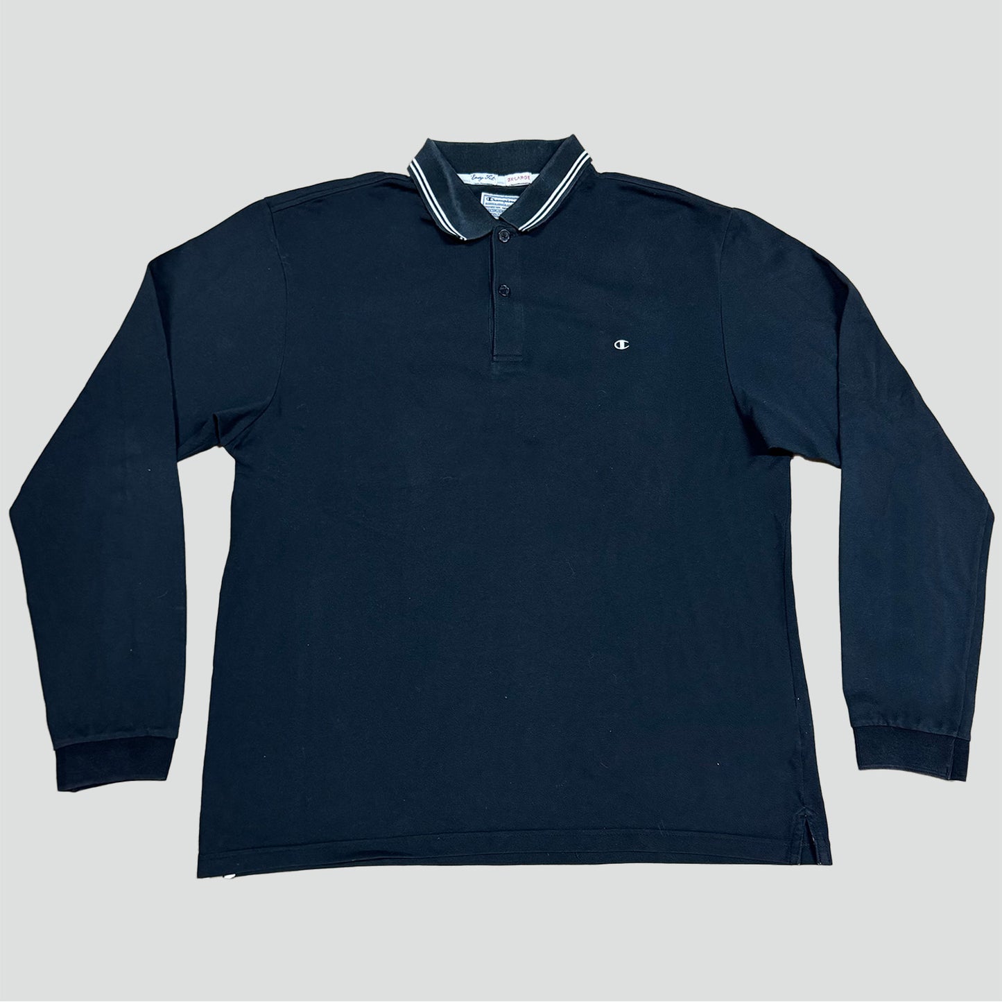 Vintage style Champion long-sleeve polo