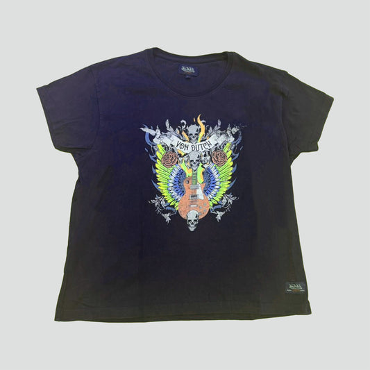 Vintage Von Dutch printed graphic t-shirt used