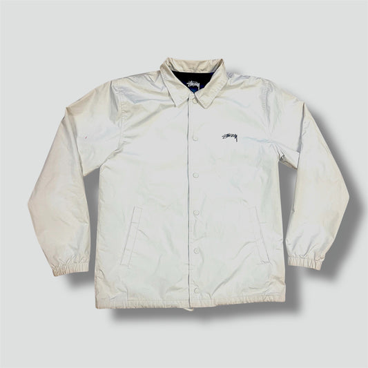 Stüssy vintage cream raincoat