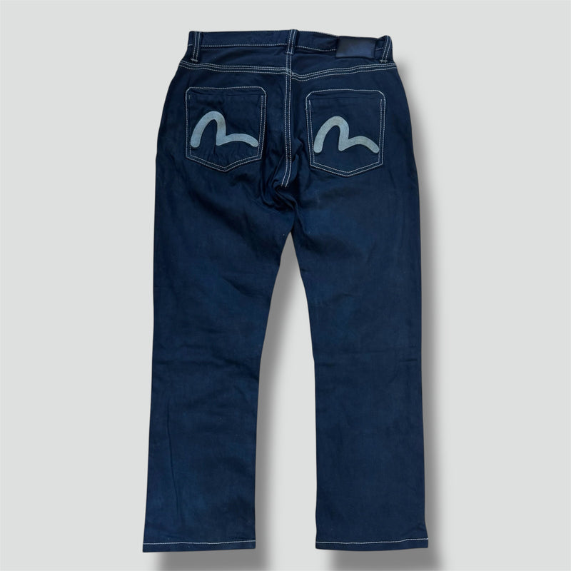 Sourced limited accessories and clothes Evisu vintage ripped women’s denim jeans – Secondhand Streetwear