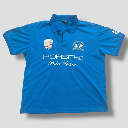 La Martina Porsche 2012 skyblue polo