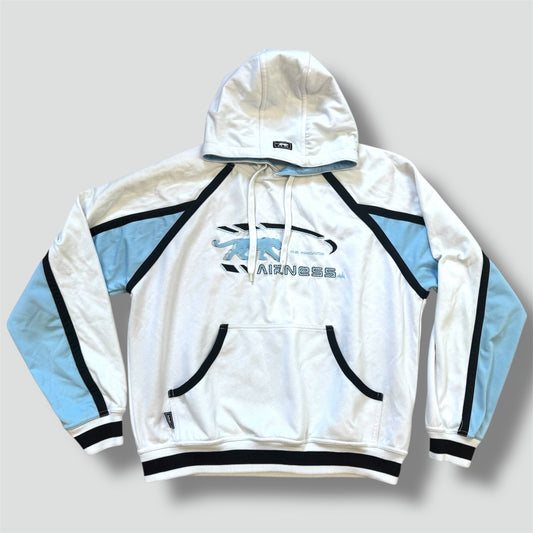 Streetwear style Airness white hoodie