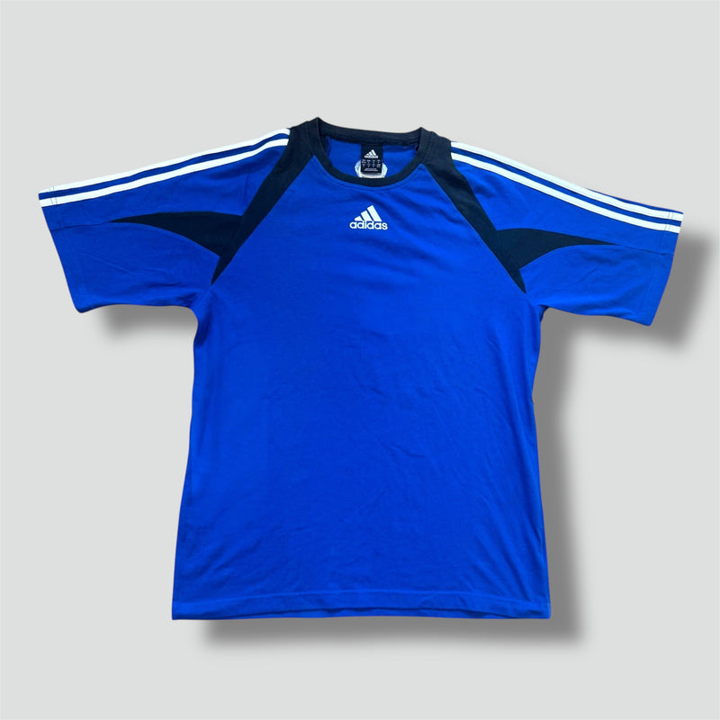 Sourced limited accessories and clothes Adidas vintage blue basketball t-shirt – Secondhand Streetwear