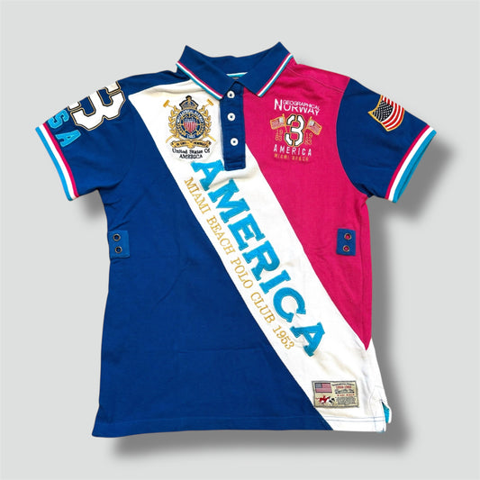 Miami Beach Polo Club "America" polo shirt