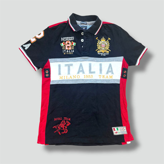 Vintage Italia Milano embroidered polo