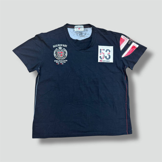 Vintage Rugby team t-shirt by Geographical Norway