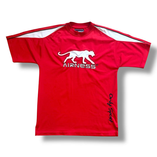 Airness vintage sportswear red t-shirt
